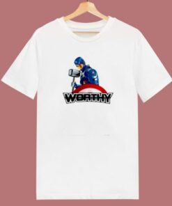 Captain America Endgame 80s T Shirt