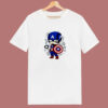 Captain America Pop Art 80s T Shirt