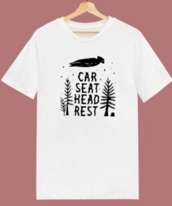 Car Seat Headrest Velvet Flocked T Shirt Style