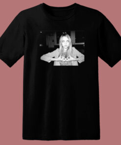Cara Delevingne Blood T Shirt Style