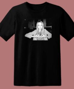 Cara Delevingne Blood T Shirt Style