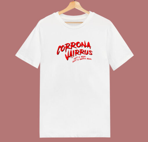 Cardi B Corona Virus 80s T Shirt