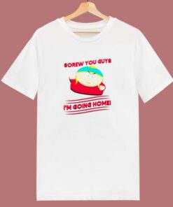 Cartman  Screw You Guys 80s T Shirt