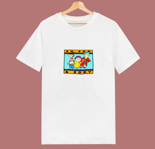 Cartoon Network Throwback 80s 90s Ed Edd N Eddy Anime 80s T Shirt