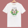 Casablanca Tennis Club Floral T Shirt Style