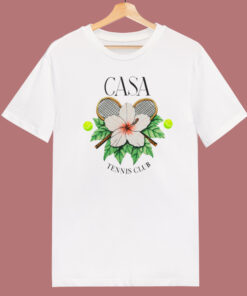 Casablanca Tennis Club Floral T Shirt Style Casablanca Tennis Club Floral T Shirt Style