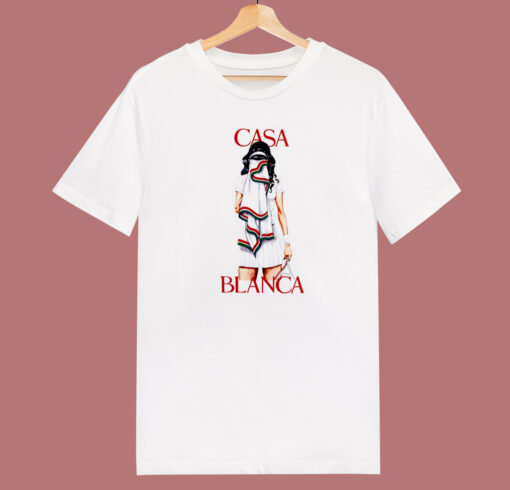 Casablanca Tennis Girl T Shirt Style