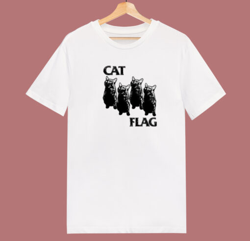 Cat Flag Parody T Shirt Style