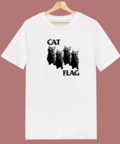 Cat Flag Parody T Shirt Style