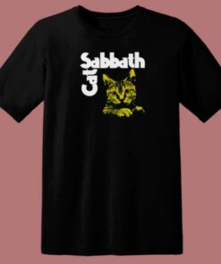 Cat Sabbath Funny 80s T Shirt Style
