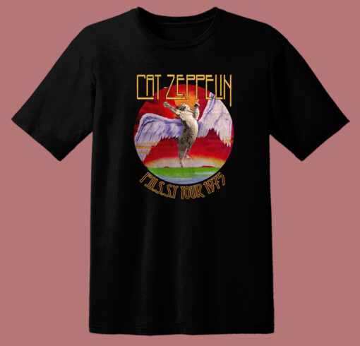 Cat Zeppelin Pussy Tour T Shirt Style