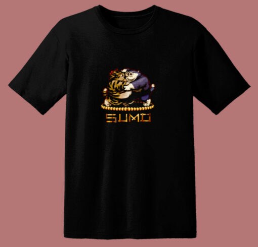 Cats Sumo Wrestling 80s T Shirt