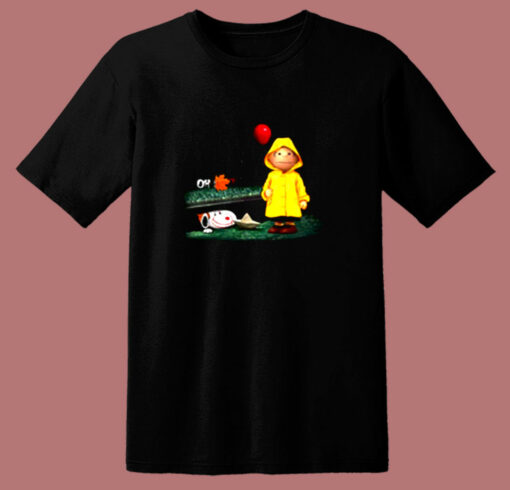Charlie Brown And Snoopy It 80s T Shirt