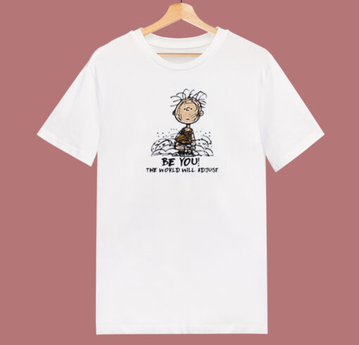 Charlie Brown Be You The World 80s T Shirt