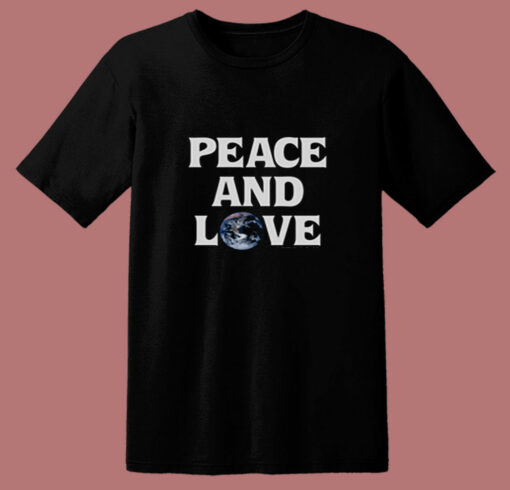 Cheap Stussy Peace Love 80s T Shirt