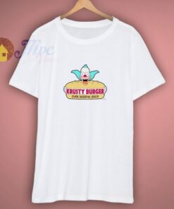 Cheap The Simpsons Krusty Burger Graphic Shirt