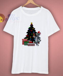 Cheap Tom And Jerry Around The Christmast Shirt Cheap Tom And Jerry Around The Christmast Shirt