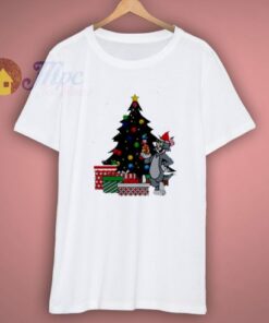 Cheap Tom And Jerry Around The Christmast Shirt
