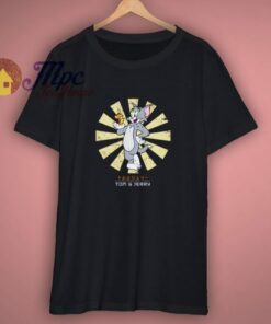 Cheap Tom And Jerry Retro Japanese Shirt