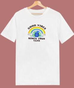 Cheap Vans Good Vibes Since 1966 80s T Shirt Cheap Vans Good Vibes Since 1966 80s T Shirt
