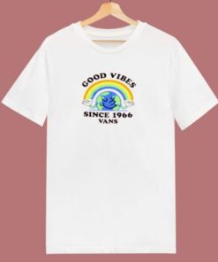 Cheap Vans Good Vibes Since 1966 80s T Shirt