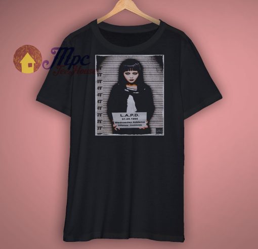 Cheap Wednesday Addams Family Cult Series Shirt