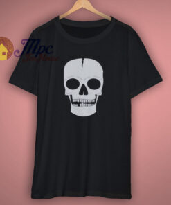 Cheap White Skull Scary Shirt 1