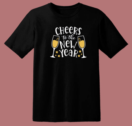 Cheers To The New Year 80s T Shirt