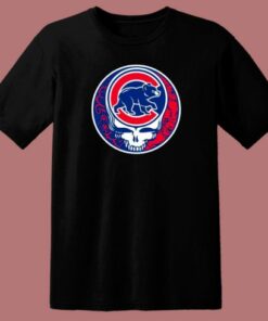 Chicago Cubs Grateful Dead T Shirt Style