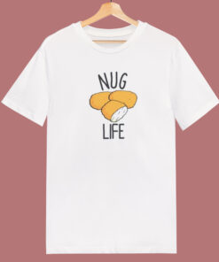Chicken Nugget Nug Life 80s T Shirt