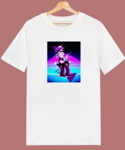 Chief Simpons Retro 80s Bg 80s T Shirt