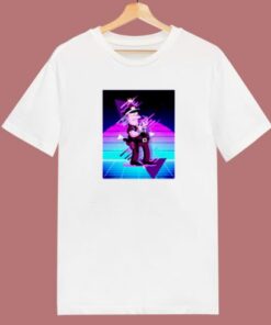 Chief Simpons Retro 80s Bg 80s T Shirt