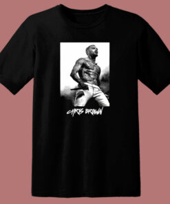 Chris Brown Graphic 80s T Shirt
