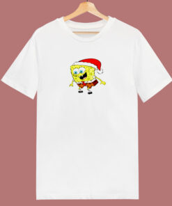 Christmas Day Spongebob Tv Cartoon 80s T Shirt 1