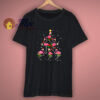 Christmas Flamingo Happy T Shirt