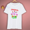 Christmas Flamingo Squad T Shirt