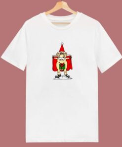 Christmas Flasher Gnome 80s T Shirt
