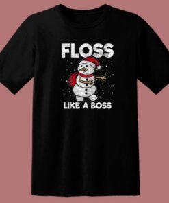 Christmas Floss Like A Boss 80s T Shirt 1 Christmas Floss Like A Boss 80s T Shirt 2