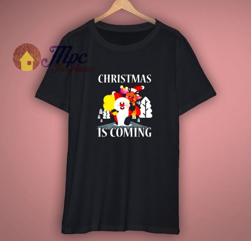 Christmas Is Coming Parody Merry Xmas Holiday T Shirt