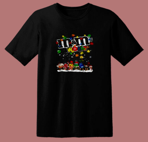 Christmas Lights M And M’s World Cartoon 80s T Shirt