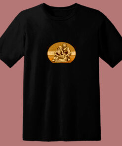 Christmas Nativity Scene 80s T Shirt 1