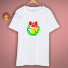 Christmas Pikachu With Wreath T-Shirt