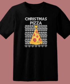 Christmas Pizza Ugly Christmas T Shirt Style