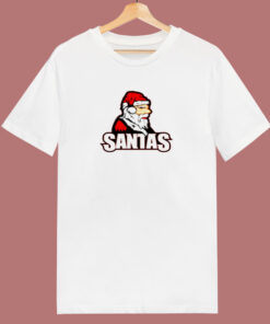 Christmas Santa Happy New Year 80s T Shirt Christmas Santa Happy New Year 80s T Shirt