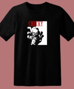 Chucky Doll Horror Movie Scary 80s T Shirt 1 Chucky Doll Horror Movie Scary 80s T Shirt 2