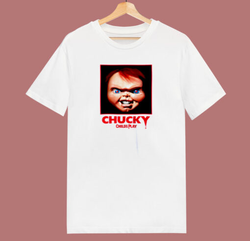Chucky Movie Child Play Horror Retro 80s T Shirt