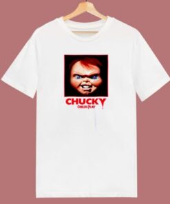 Chucky Movie Child Play Horror Retro 80s T Shirt