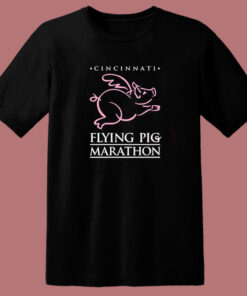 Cincinnati Flying Pig Marathon T Shirt Style