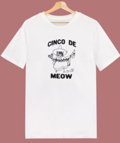 Cinco De Mayo Meow T Shirt Style On Sale Cinco De Mayo Meow T Shirt Style On Sale