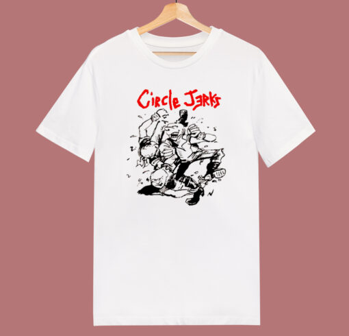 Circle Jerks 80s T Shirt Style